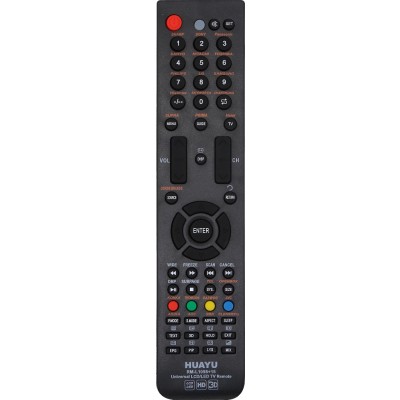 Универсальный пульт Huayu RM-L1098+15 ver.2025 (для TV корпус ER-31607R)