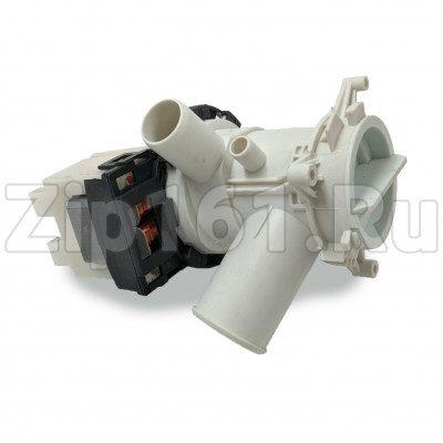 Помпа с улиткой стиральной машины клеммы под фишку Beko 2801100100