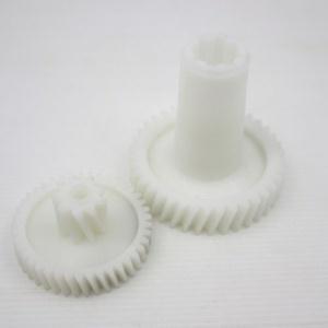 Блок шестеренок  2 шт M700,  (D=82 H=82|18mm 38 кос. зуб, D=66|24 H=35|14 d=8mm 9 и 41 косой зуб)