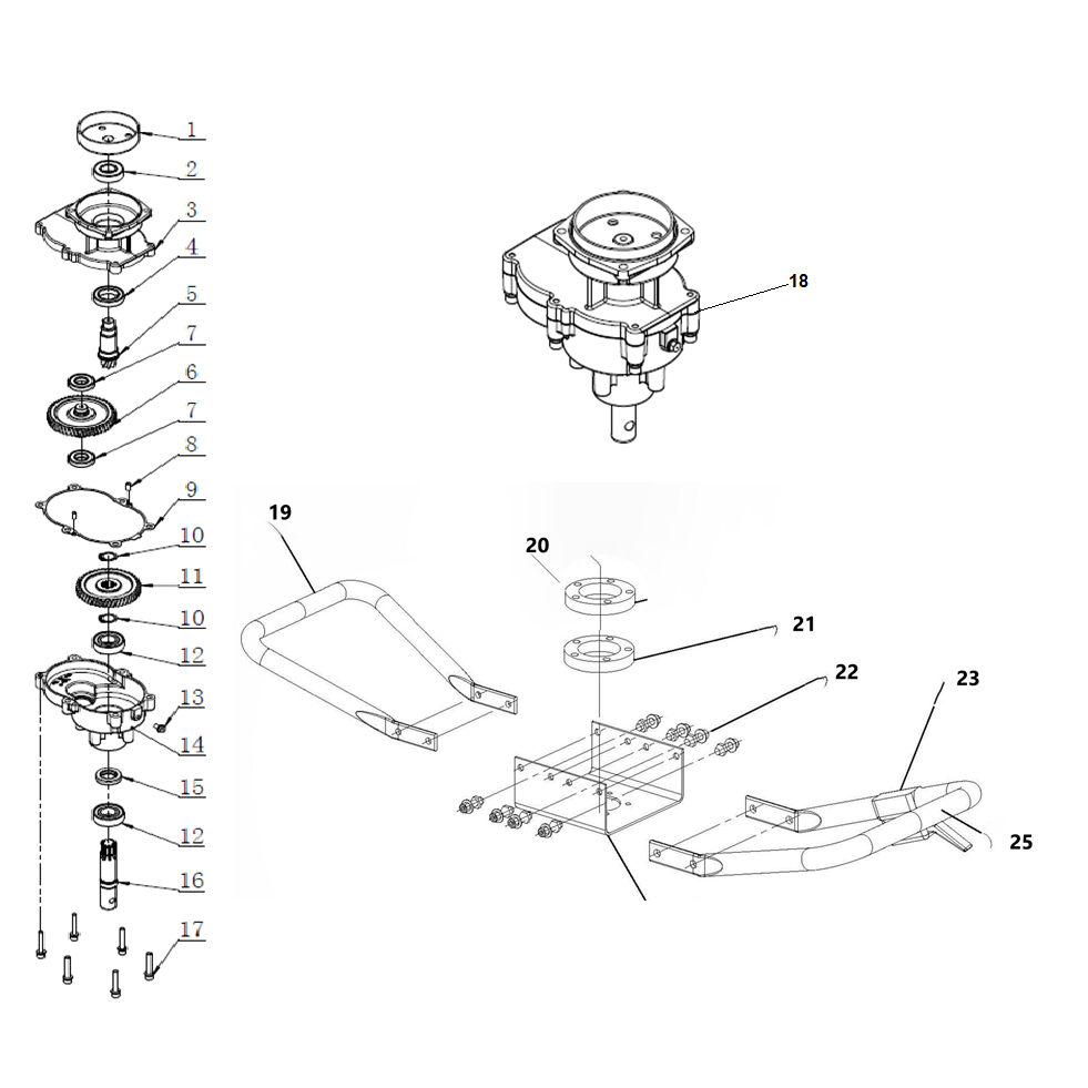 Мотобур (бензобур) МБ1-150