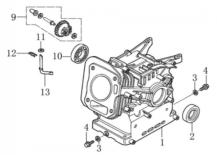 7 ЦИЛИНДР | СНЕГОУБОРЩИК CHAMPION ST665