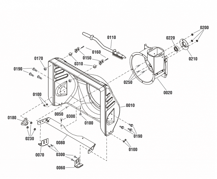 4 ДЕТАЛИ ШНЕКА | СНЕГОУБОРЩИК CHAMPION ST661BS