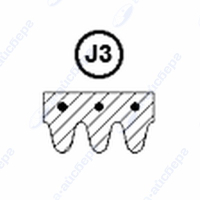 Ремень 1061 J3 EL 053937  1.11.022.05